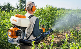 OPRYSKIWACZE SPALINOWE