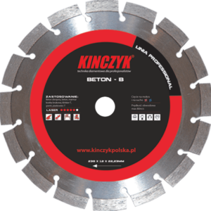 14-1021 Tarcza diamentowa Beton-B 125mm