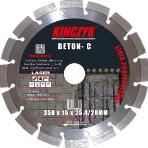 14-1030 Tarcza diamentowa Beton-C 125mm