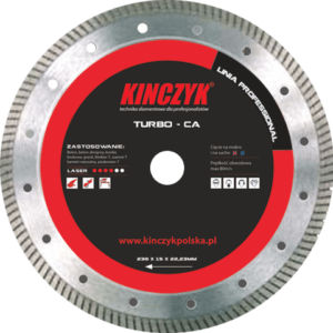 16-1011 Tarcza diamentowa Turbo - CA 115mm