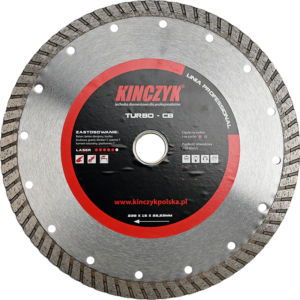 16-1022 Tarcza diamentowa Turbo - CB 125mm