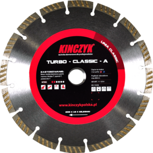 11-1011 Tarcza diamentowa Turbo Clasic-A 115mm